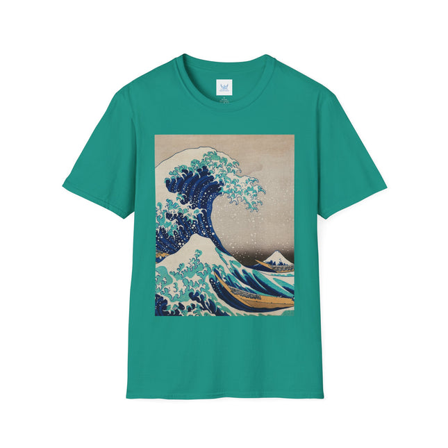 🌊🗻 The Great Wave Softstyle T-Shirt – Timeless Japanese Masterpiece & Ocean Power