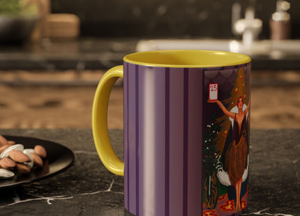 Countdown to Christmas Elegance Colorful Mugs (11oz, 15oz)