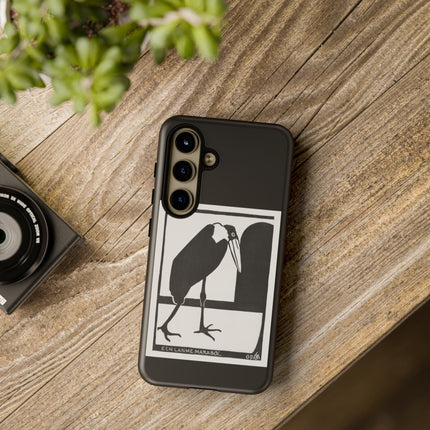 A Lame Marabou by Samuel Jessurun de Mesquita Phone Cases