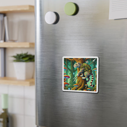 Silent Stripes Die-Cut Magnets (5 Sizes)