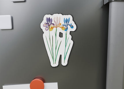 Iris, Iris sibirica by Anselmus Boëtius de Boodt Die-Cut Magnets (5 Sizes)