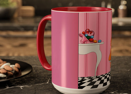 Easter Joy in Deco Hues Colorful Mugs (11oz, 15oz)