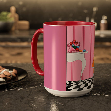 Easter Joy in Deco Hues Colorful Mugs (11oz, 15oz)