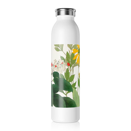 Clerodendrum & Rudbeckia by Tanigami Kônan Slim Water Bottle