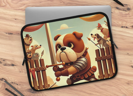 Bulldog Duel Laptop Sleeve