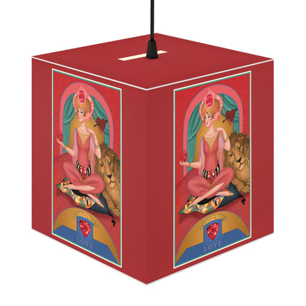 July & Ruby Zodiac Light Cube Lamp