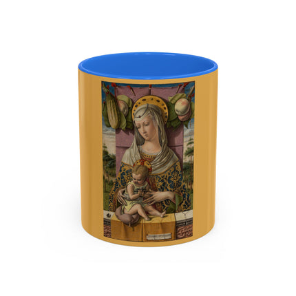 Madonna and Child by Carlo Crivelli Colorful Mugs (11oz, 15oz)