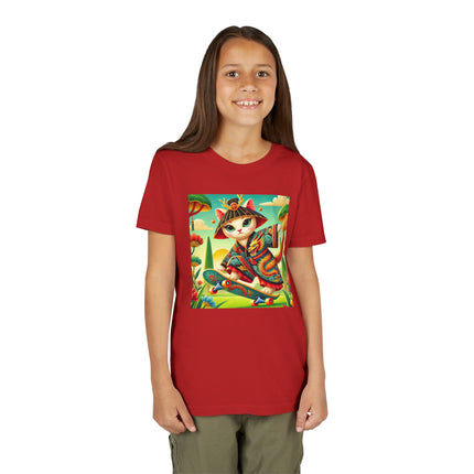 Dragon Dance on Wheels Youth Short Sleeve Tee