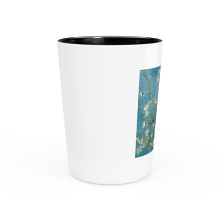 Almond Blossom by Vincent van Gogh Ceramic Shot Glass