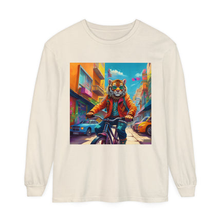 Urban Bike Ride Long Sleeve T-Shirt