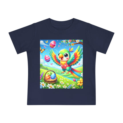 Easter Parrot Baby Short Sleeve T-Shirt