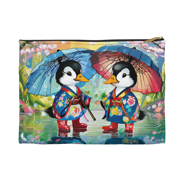 Rainy Day Ducks Pencil Case