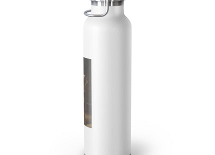 A Rich Kirghiz Huntsman with a Falcon by Vasily Vereshchagin Copper Vacuum Insulated Bottle, 22oz