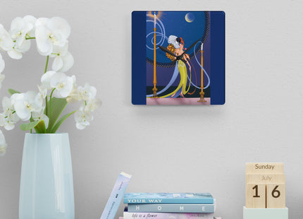 Smoke and Secrets Acrylic Wall Clock