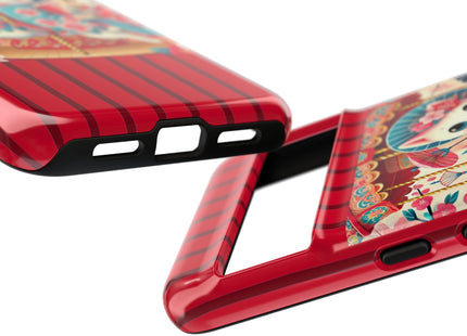 Geisha Kitten's Enchanted Carousel Phone Cases