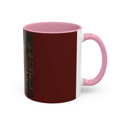 Raphael and his Muse in the Atelier by Vincenzo Abbati Colorful Mugs (11oz, 15oz)