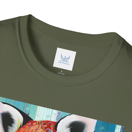 Cybernetic Red Panda Softstyle T-Shirt