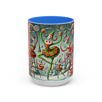Christmas Ballet of the Absurd Colorful Mugs (11oz, 15oz)