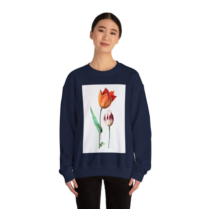 Tulip by Anselmus Boëtius de Boodt Heavy Blend™ Crewneck Sweatshirt