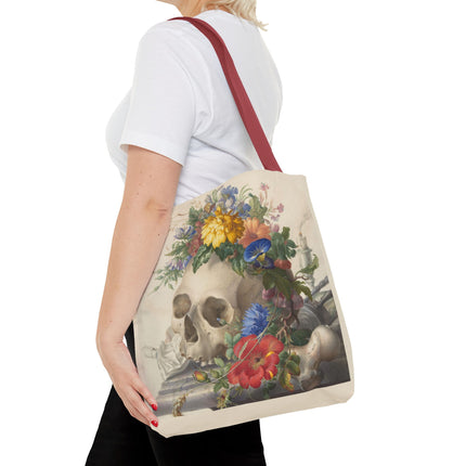 Vanitas Still Life by Herman Henstenburgh Tote Bag (AOP)