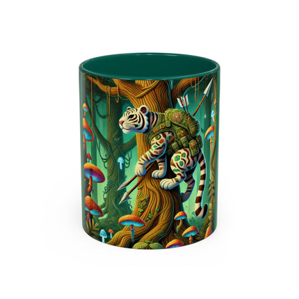 Silent Stripes Colorful Mugs (11oz, 15oz)