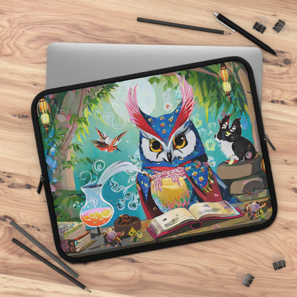 Owl's Magical Workshop Laptop Sleeve