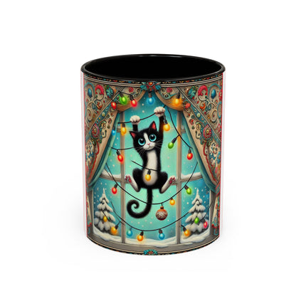Mischief in Tinselland Colorful Mugs (11oz, 15oz)