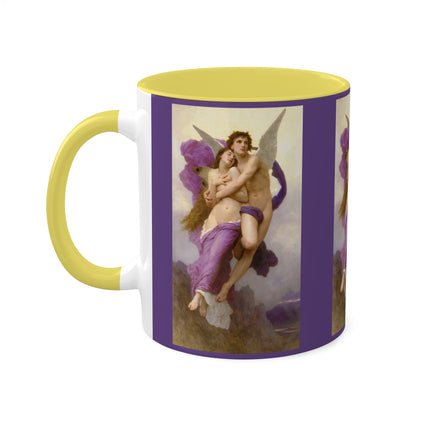The Abduction of Psyche by William Bouguereau Colorful Mugs, 11oz