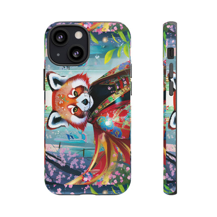 Cybernetic Red Panda Phone Cases