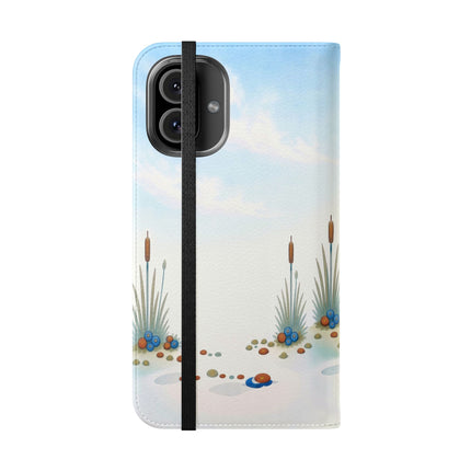 🧚🦋 The Jeweled Wing Fairy Flip Case – Art Deco Fairy Fantasy