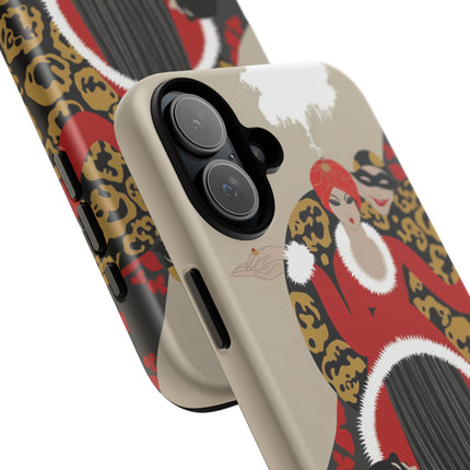 Masquerade Elegance Phone Case – Dramatic Glamour & Timeless Allure