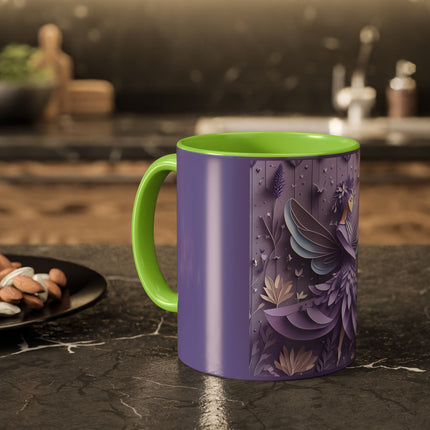 Lavender Fairy Colorful Mugs (11oz, 15oz)