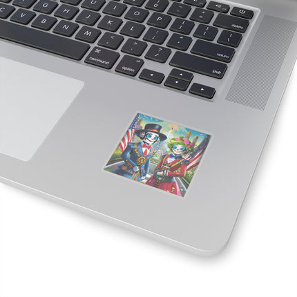 Cyber Punk Robots Kiss-Cut Stickers (4 Sizes)