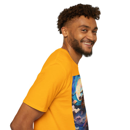 🐉⚡ Dragon of the Tempest Softstyle T-Shirt – Mythic Power & Elemental Majesty