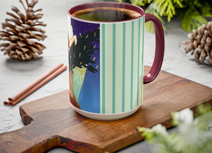 The Christmas Angel Colorful Mugs (11oz, 15oz)