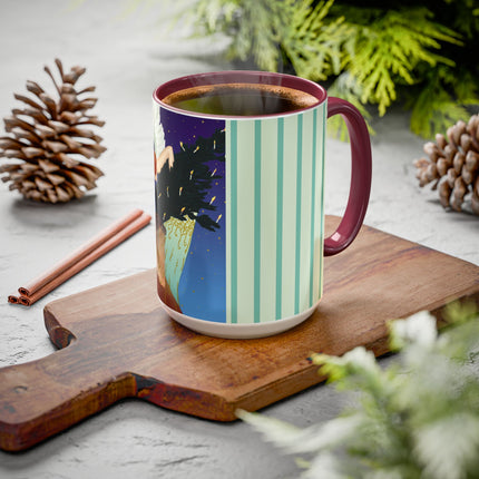 The Christmas Angel Colorful Mugs (11oz, 15oz)