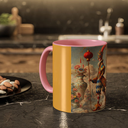 The Ornamental Jester Colorful Mugs (11oz, 15oz)