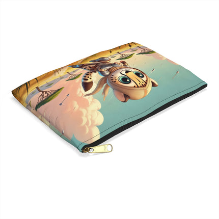 The Swift Cheetah Flat Pouch – Speed, Adventure & Bold Savanna Spirit