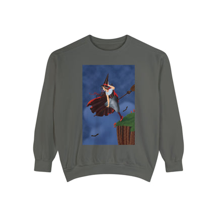 The Enchanted Witch Unisex Garment-Dyed Sweatshirt