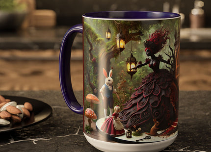 Malice in Wonderland – Gothic Halloween Colorful Mugs (11oz, 15oz)