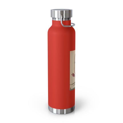 L'Arc Rouge by George Barbier Copper Vacuum Insulated Bottle, 22oz