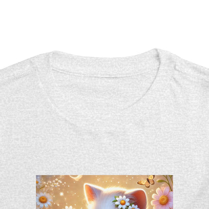 Daisy Chain Whimsy Toddler Short Sleeve Tee