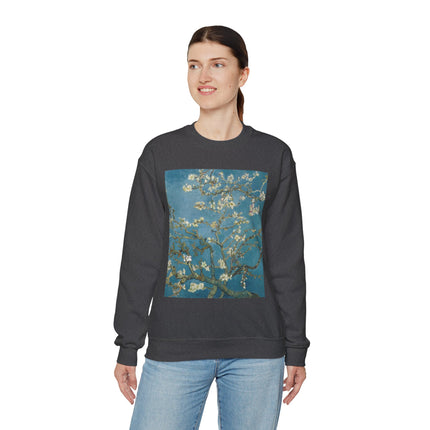 Almond Blossom by Vincent van Gogh Heavy Blend™ Crewneck Sweatshirt