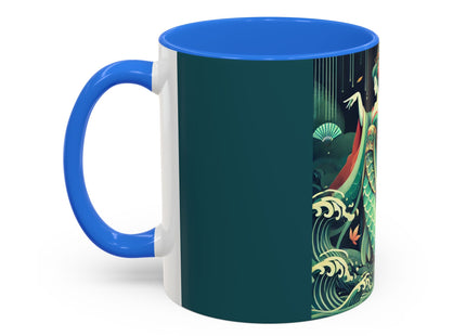 Mermaid Queen Rising from the Deep Colorful Mugs (11oz, 15oz)