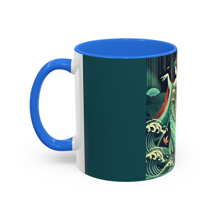 Mermaid Queen Rising from the Deep Colorful Mugs (11oz, 15oz)