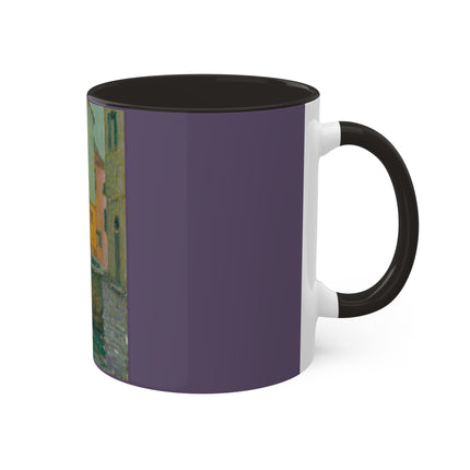 La Fontaine, Saint-Paul De Vence by Henri Le Sidaner Colorful Mug