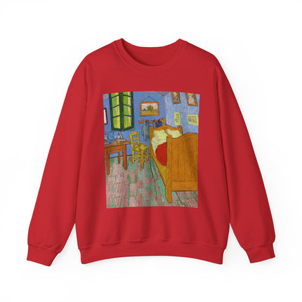 The Bedroom by Vincent van Gogh Heavy Blend™ Crewneck Sweatshirt