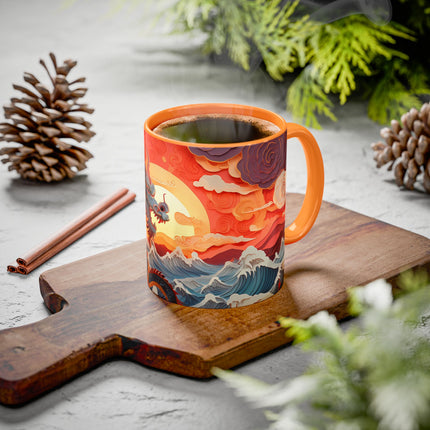 Emergence of the Dragon Colorful Mugs (11oz, 15oz)