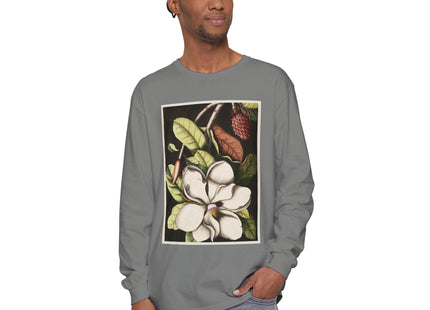 Natural History Plate 61 by Mark Catesby Garment-dyed Long Sleeve T-Shirt