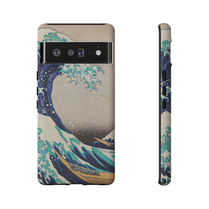 The Great Wave off Kanagawa by Katsushika Hokusai Phone Cases